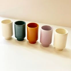 Jungalow® Planters Kaya Solid Ceramic Cups By Justina Blakeney™