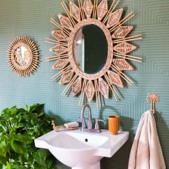 Jungalow Into You Wallpaper In Sage By Justina Blakeney®