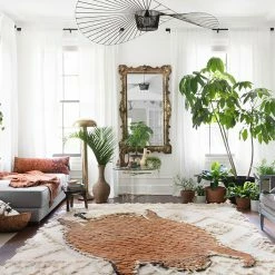 Loloi Rugs Chubby Tangerine Tiger Rug By Justina Blakeney® X Loloi