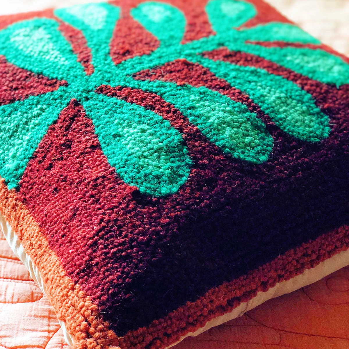 Peking Sequoia Hook Pillow By Jungalow® Hook Pillows 4 Peking Sequoia Hook Pillow By Jungalow® Hook Pillows