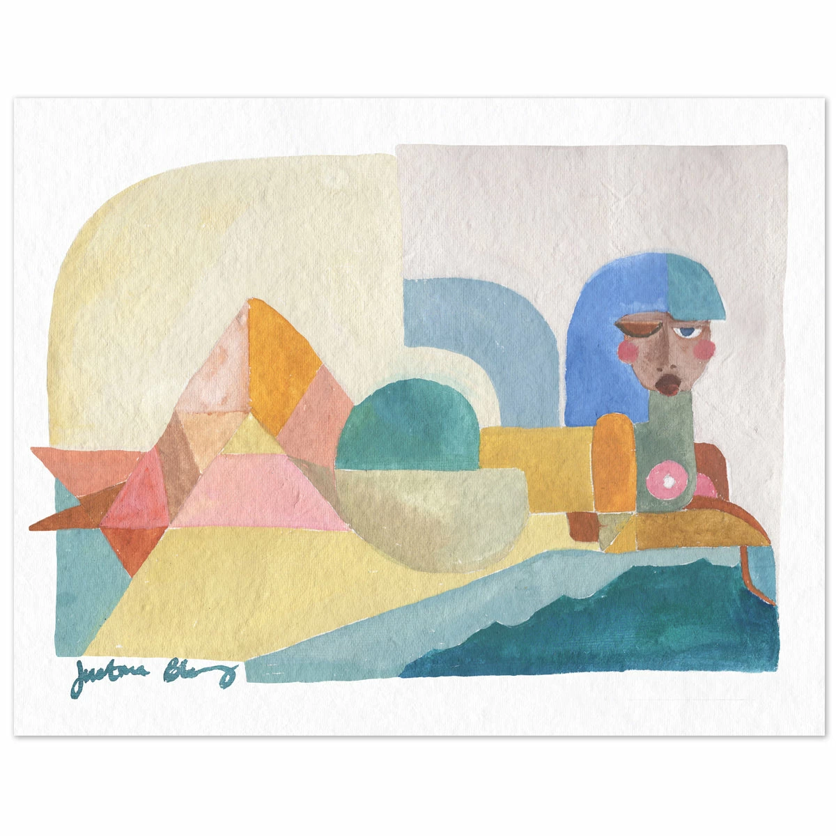 Justina Blakeney® Gifts $100-$250 Test The Waters 2 Art Print By Justina Blakeney™ 5 Justina Blakeney® Gifts $100-$250 Test The Waters 2 Art Print By Justina Blakeney™