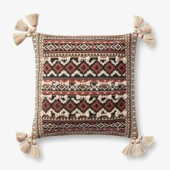 Loloi Rugs All Pillows Rust Tassel Pillow By Justina Blakeney® X Loloi
