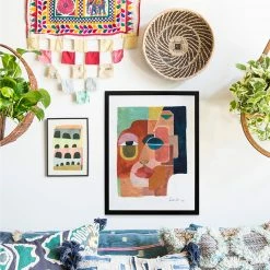Justina Blakeney® Gifts $100-$250 Face 2 Art Print By Justina Blakeney™ 10 Justina Blakeney® Gifts $100-$250 Face 2 Art Print By Justina Blakeney™