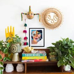 Justina Blakeney® Gifts $100-$250 Face 4 Art Print By Justina Blakeney™