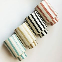 Jungalow® New Kaya Striped Ceramic Cups By Justina Blakeney™ 16 Jungalow® New Kaya Striped Ceramic Cups By Justina Blakeney™
