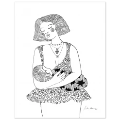 Justina Blakeney® All Gifts New Mama Art Print By Justina Blakeney™