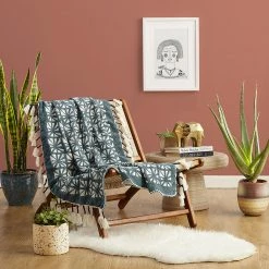 Peking Planetarium Throw Blanket By Jungalow® Throw Blankets