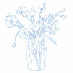 New Fleur De Papier Art Print By Chloe Purpero Johnson