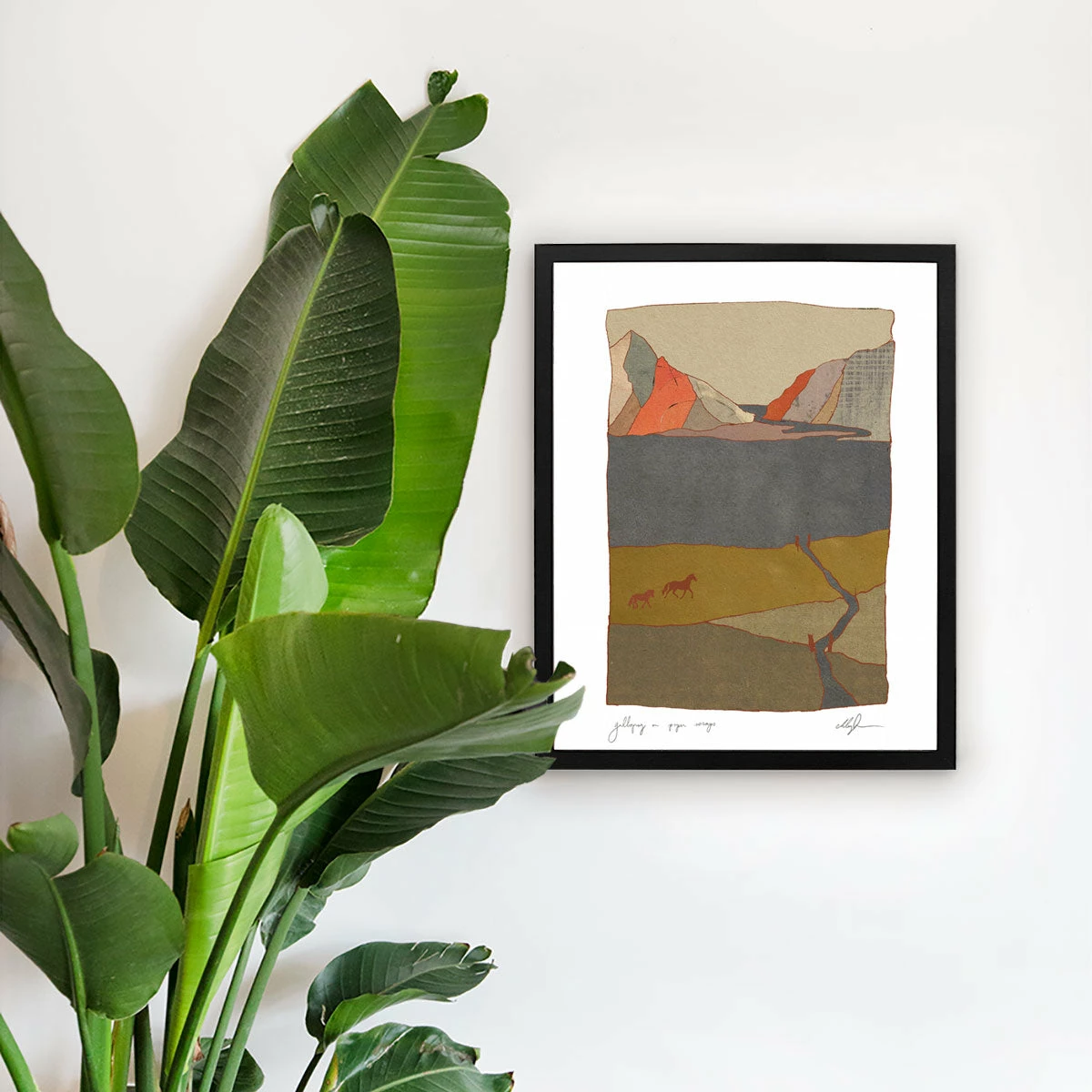 Kids Galloping On Paper Scraps Art Print By Chloe Purpero Johnson 5 Kids Galloping On Paper Scraps Art Print By Chloe Purpero Johnson