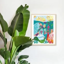 Hammam Art Print By Roeqiya Fris Gifts $100-$250