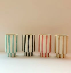 Jungalow® New Kaya Striped Ceramic Cups By Justina Blakeney™