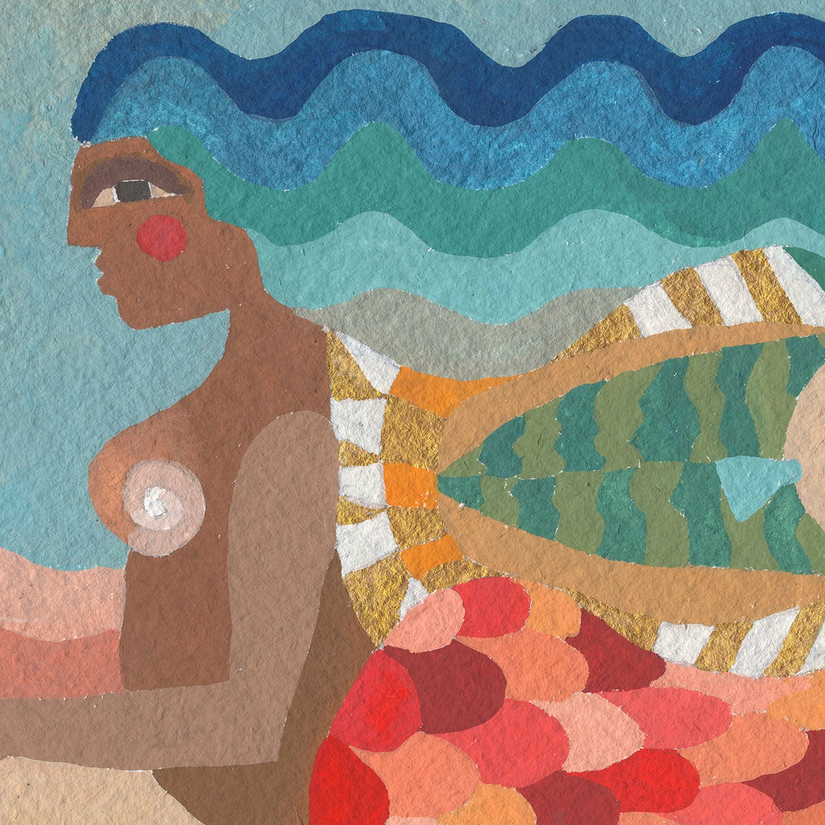 Justina Blakeney® Gifts $100-$250 In The Waves Art Print By Justina Blakeney™ 3 Justina Blakeney® Gifts $100-$250 In The Waves Art Print By Justina Blakeney™