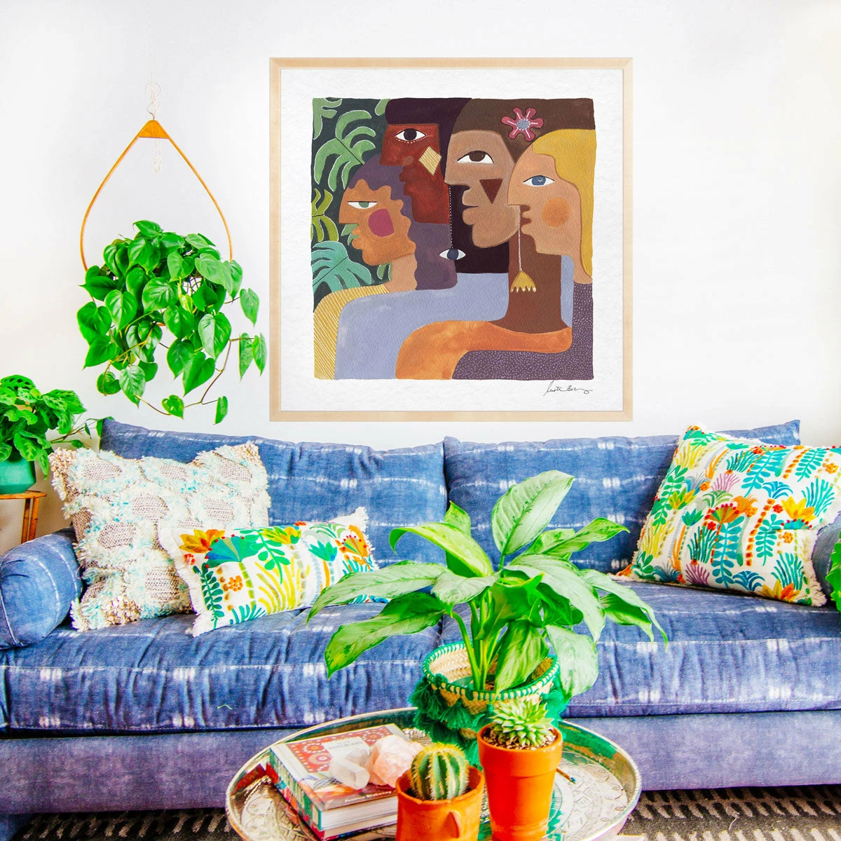 Justina Blakeney® Intuition Art Print By Justina Blakeney™ 7 Justina Blakeney® Intuition Art Print By Justina Blakeney™