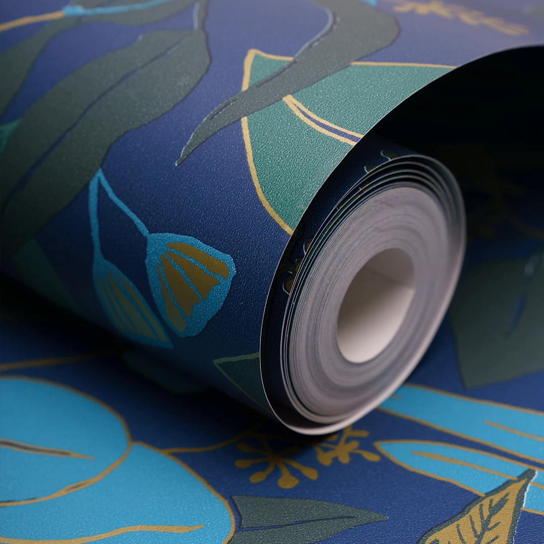 Jungalow® Eucalif Wallpaper In Teal By Justina Blakeney® 4 Jungalow® Eucalif Wallpaper In Teal By Justina Blakeney®