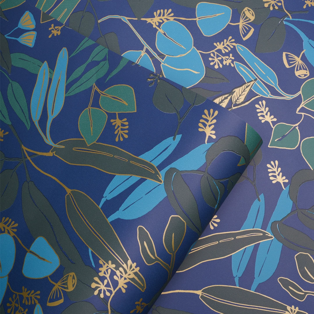 Jungalow® Eucalif Wallpaper In Teal By Justina Blakeney® 3 Jungalow® Eucalif Wallpaper In Teal By Justina Blakeney®