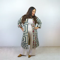 Peking Coats/Robes Hypnotic Quilted Coat By Jungalow® 9 Peking Coats/Robes Hypnotic Quilted Coat By Jungalow®