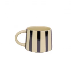 Jungalow® Tierra Striped Mug Set In Black