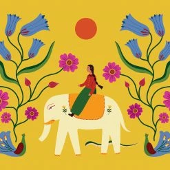 Jungle Safari Art Print By Maheswari Janarthanan Kids