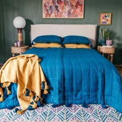 Jungalow® Sol Quilt In Deep Ocean By Like A Lion™ All Décor