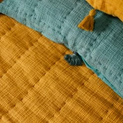 Jungalow® Sol Quilt In Turmeric By Like A Lion™ All Décor 14 Jungalow® Sol Quilt In Turmeric By Like A Lion™ All Décor