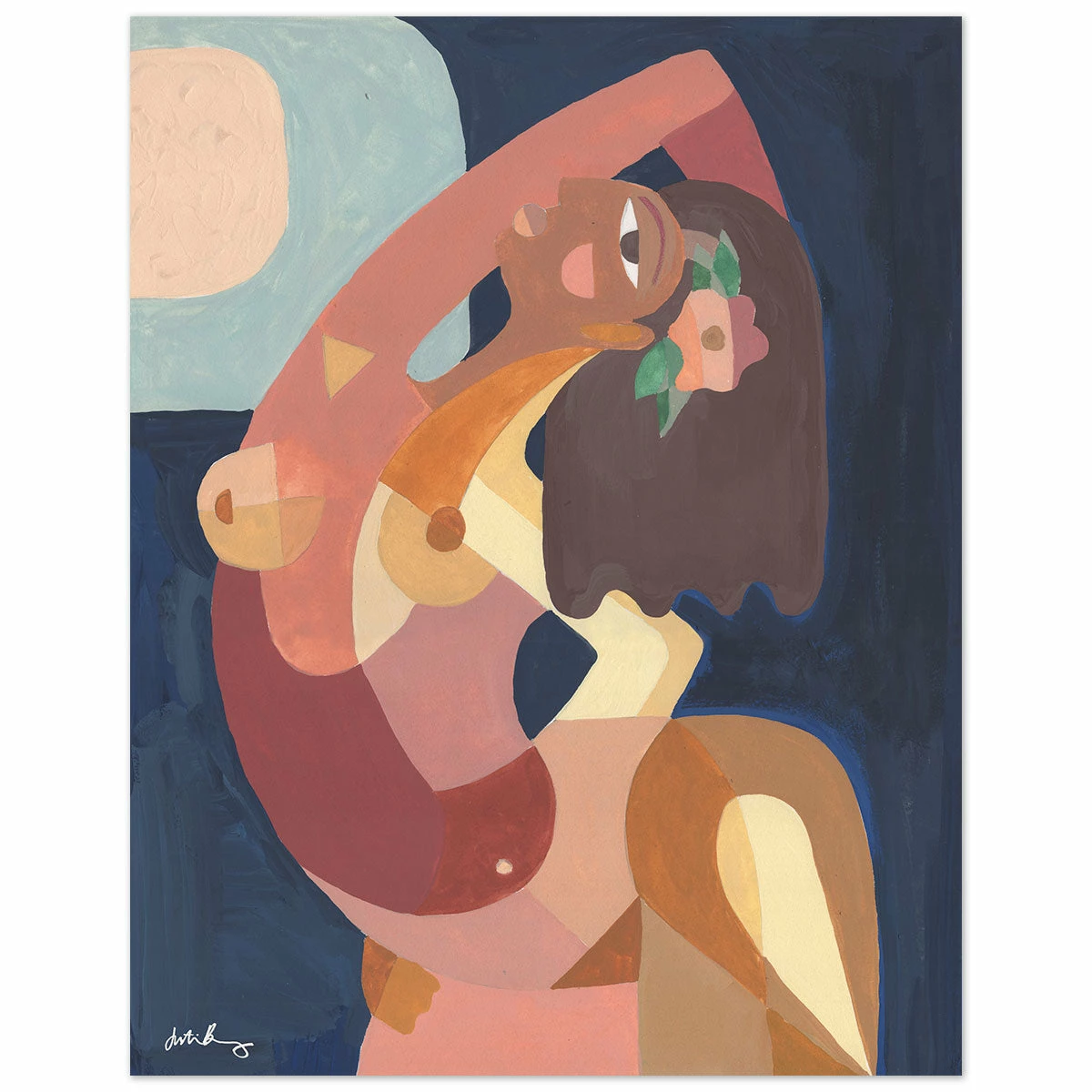 Justina Blakeney® Moon Dance Art Print By Justina Blakeney™ 5 Justina Blakeney® Moon Dance Art Print By Justina Blakeney™