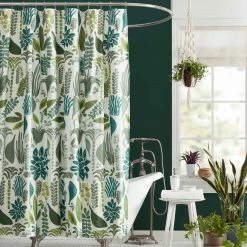 Peking Shower Curtains Jardin Shower Curtain By Jungalow™
