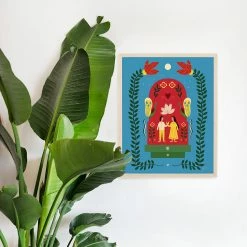 Under The Night Sky Art Print By Maheswari Janarthanan Gifts $100-$250