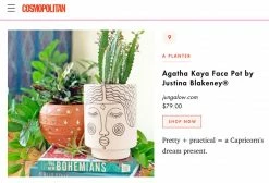 Jungalow® Planters Agatha Kaya Face Pot By Justina Blakeney™