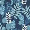 Jungalow® Lilia Wallpaper In Blue