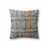Loloi Rugs All Pillows Navy Linen Shapes Pillow 1 Loloi Rugs All Pillows Navy Linen Shapes Pillow