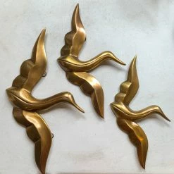 Jungalow® Brass Egret Wall Hanging Set By Justina Blakeney™