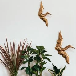 Jungalow® Brass Egret Wall Hanging Set By Justina Blakeney™