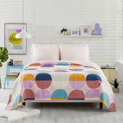 Peking Circles Quilt Set By Ampersand Kids 11 Peking Circles Quilt Set By Ampersand Kids