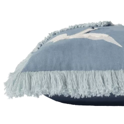 Loloi Rugs Beaded Fringe Egret Pillow By Justina Blakeney® X Loloi All Pillows