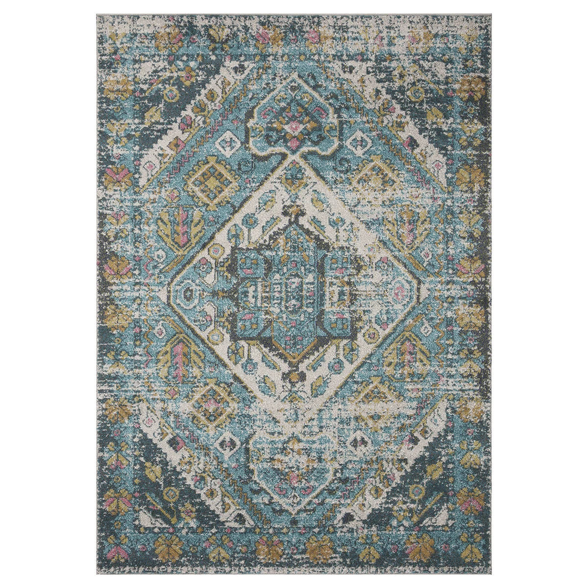 Loloi Rugs Eila Aqua Rug By Justina Blakeney® X Loloi New 3 Loloi Rugs Eila Aqua Rug By Justina Blakeney® X Loloi New