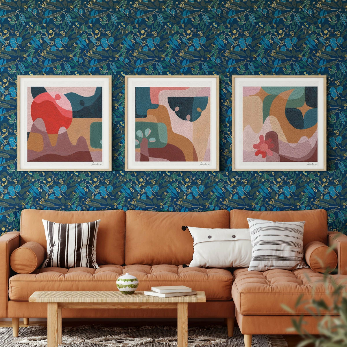 Jungalow® Eucalif Wallpaper In Teal By Justina Blakeney® 5 Jungalow® Eucalif Wallpaper In Teal By Justina Blakeney®