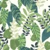 Jungalow® Lilia Wallpaper In Green