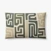 Loloi Rugs Green Stitched Zag Pillow By Justina Blakeney® X Loloi 1 Loloi Rugs Green Stitched Zag Pillow By Justina Blakeney® X Loloi