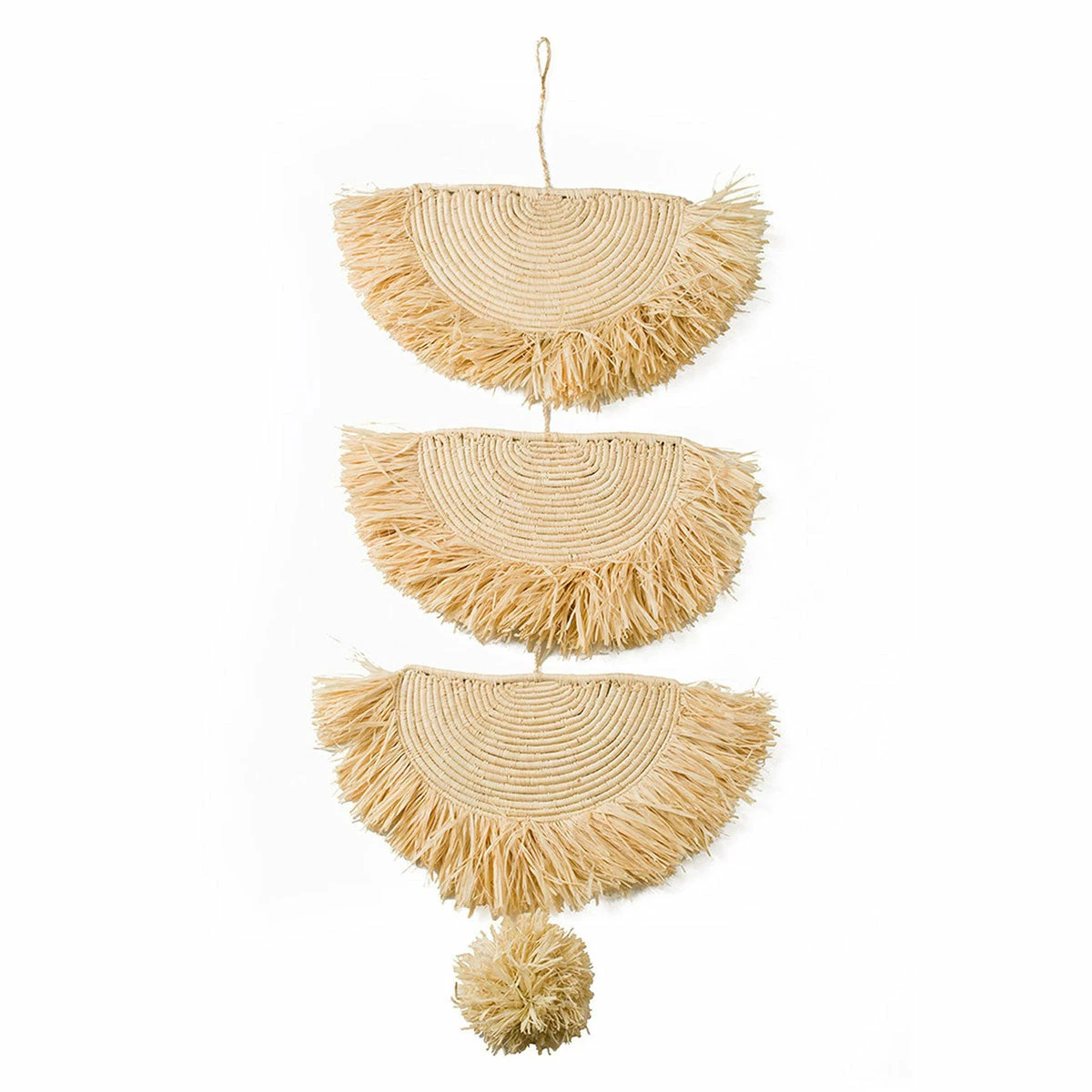 AAA Natural Raffia Wall Hanging All Décor & Mirrors 4 AAA Natural Raffia Wall Hanging All Décor & Mirrors