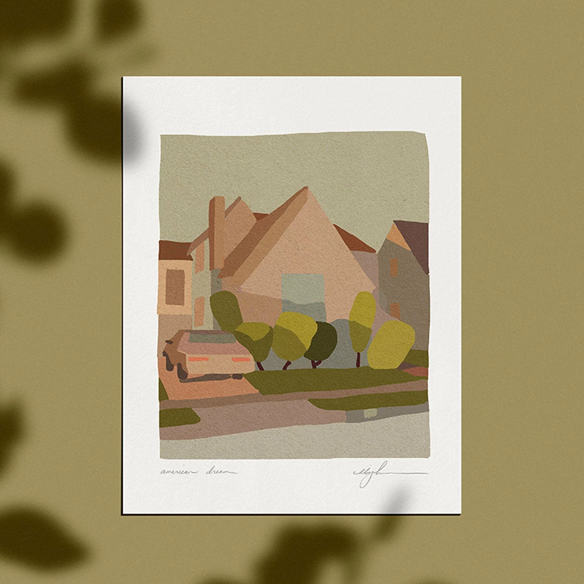 American Dream Art Print By Chloe Purpero Johnson 5 American Dream Art Print By Chloe Purpero Johnson