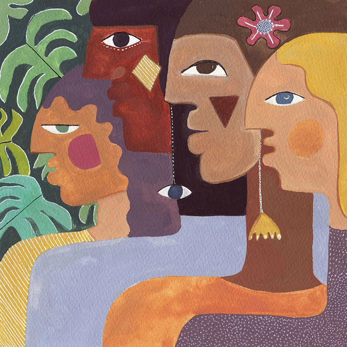 Justina Blakeney® Intuition Art Print By Justina Blakeney™ 3 Justina Blakeney® Intuition Art Print By Justina Blakeney™