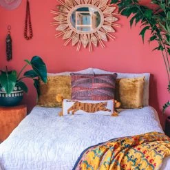 Peking Tigress Pom Pom Hook Pillow By Jungalow® 12 Peking Tigress Pom Pom Hook Pillow By Jungalow®