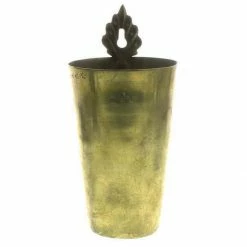 HomArt All Bed + Bath Hanging Brass Lassi Cup