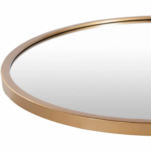 Surya All Décor & Mirrors Round Gold Mirror 4 Surya All Décor & Mirrors Round Gold Mirror