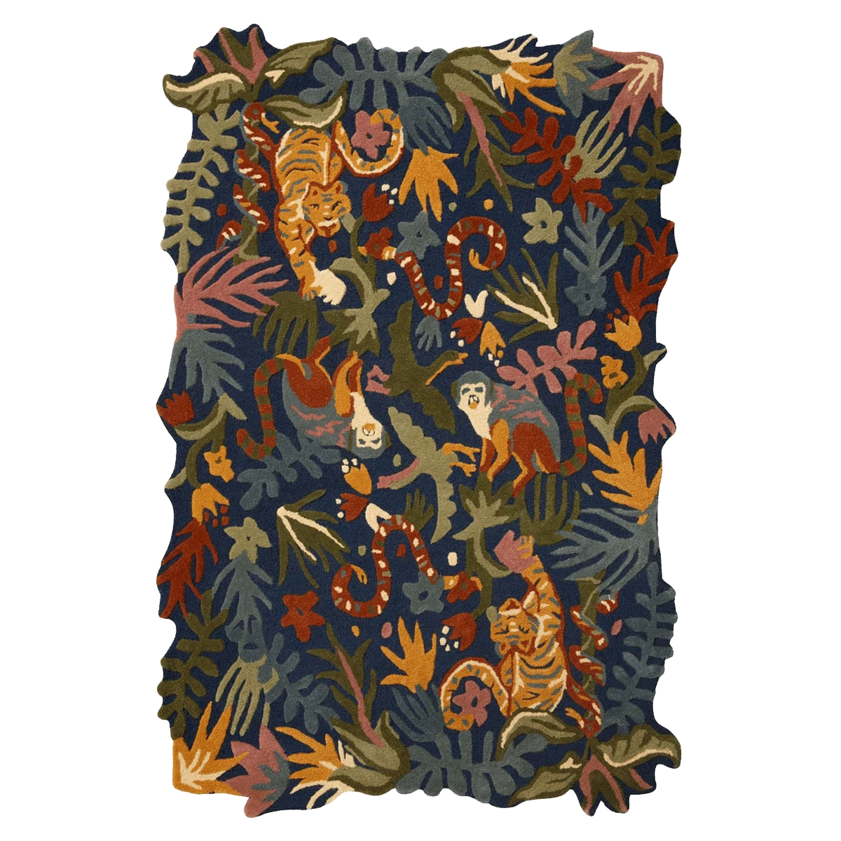 Loloi Rugs All Rugs Optimism Navy Rug By Justina Blakeney® X Loloi 3 Loloi Rugs All Rugs Optimism Navy Rug By Justina Blakeney® X Loloi