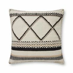 Loloi Rugs Cream Mesa Outdoor Pillow New