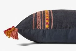 Loloi Rugs All Pillows Navy Tassel Pillow By Justina Blakeney® X Loloi