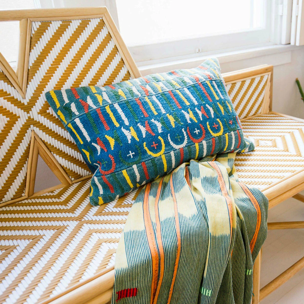 Loloi Rugs Indigo Moons Pillow By Justina Blakeney® X Loloi All Pillows 4 Loloi Rugs Indigo Moons Pillow By Justina Blakeney® X Loloi All Pillows