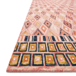 Loloi Rugs Priti Pink Sunset Rug By Justina Blakeney® X Loloi