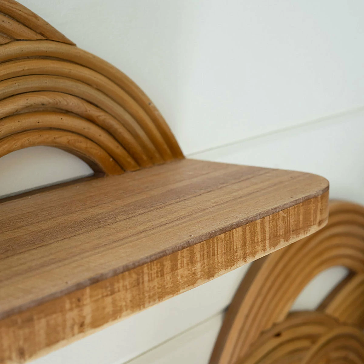 Kalalou Arched Cane Shelf Set All Décor & Mirrors 4 Kalalou Arched Cane Shelf Set All Décor & Mirrors